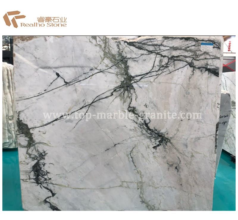 white marble floor tiles