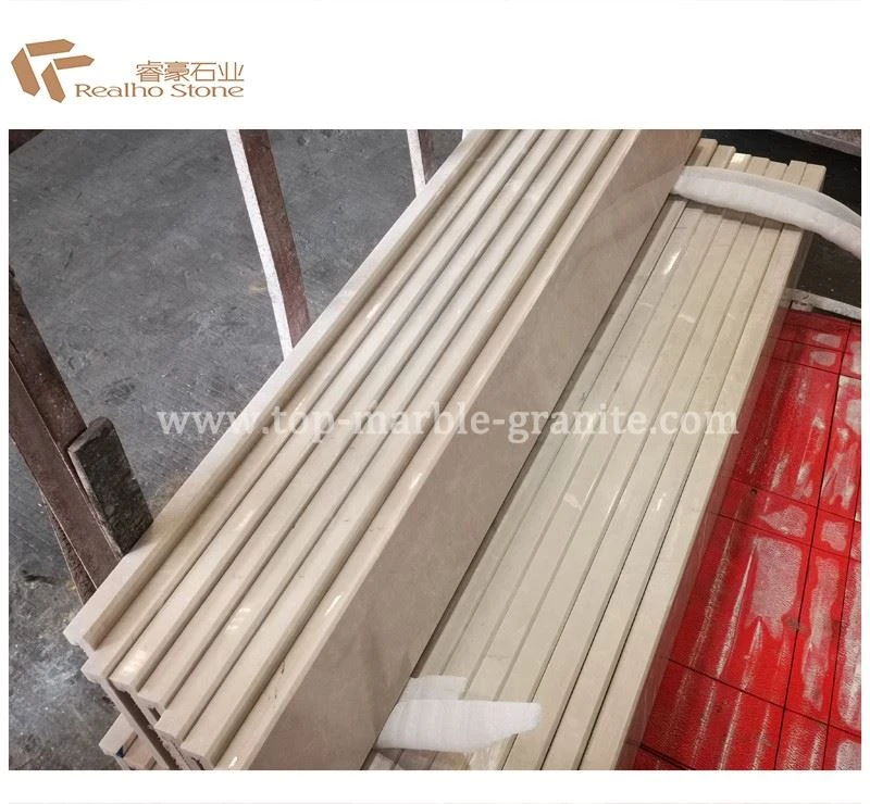 Aran White Marble Thresholds