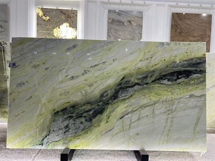 forest green marble