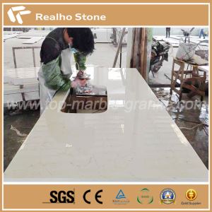 Nouvo Design Staturaio Blan Quartz Dalles / kontwar Quartz Pou Vann