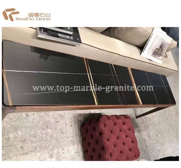 black marble coffee table