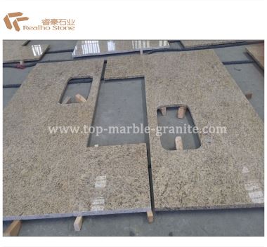 Giallo ekipman Granite pou vann Top pou vant