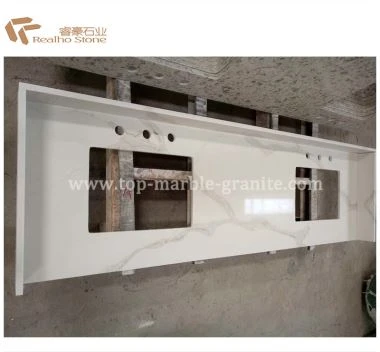 Blan Quartz Komèsyal twalèt kontwar