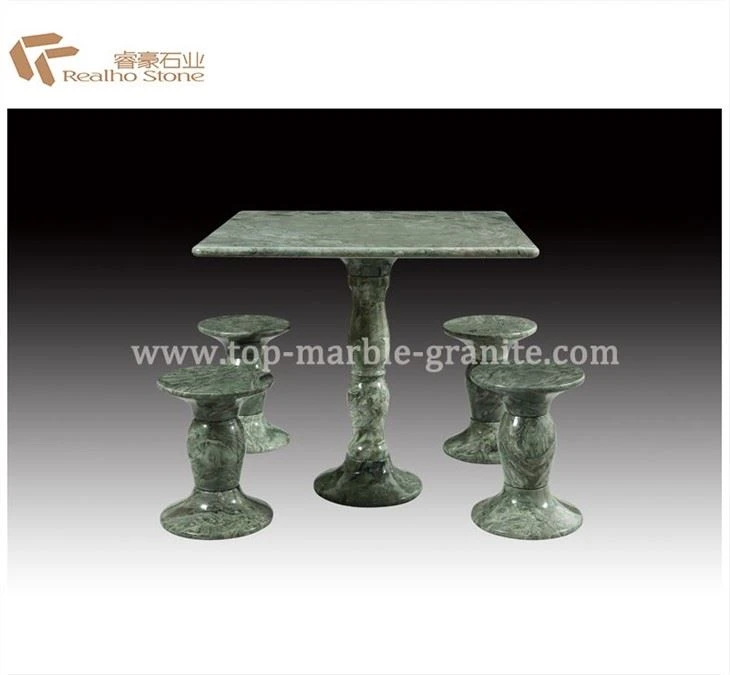 Granite Bench Table Set