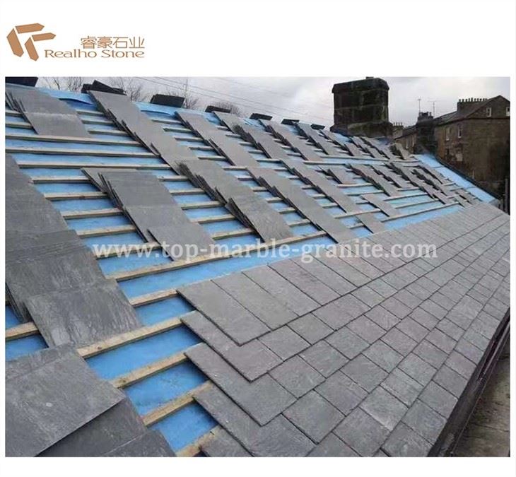 Roofing tile installing