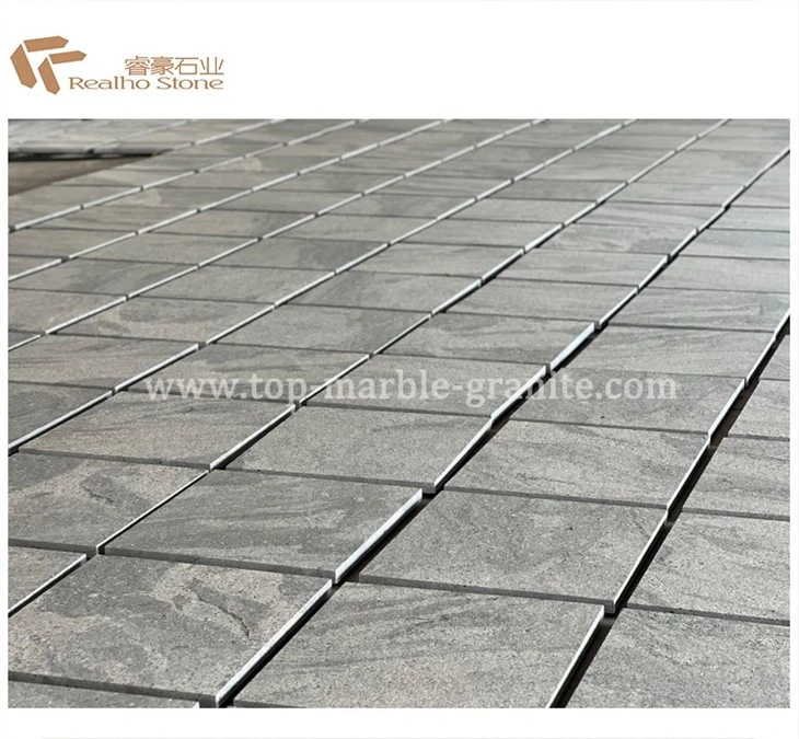 flamed grey granite